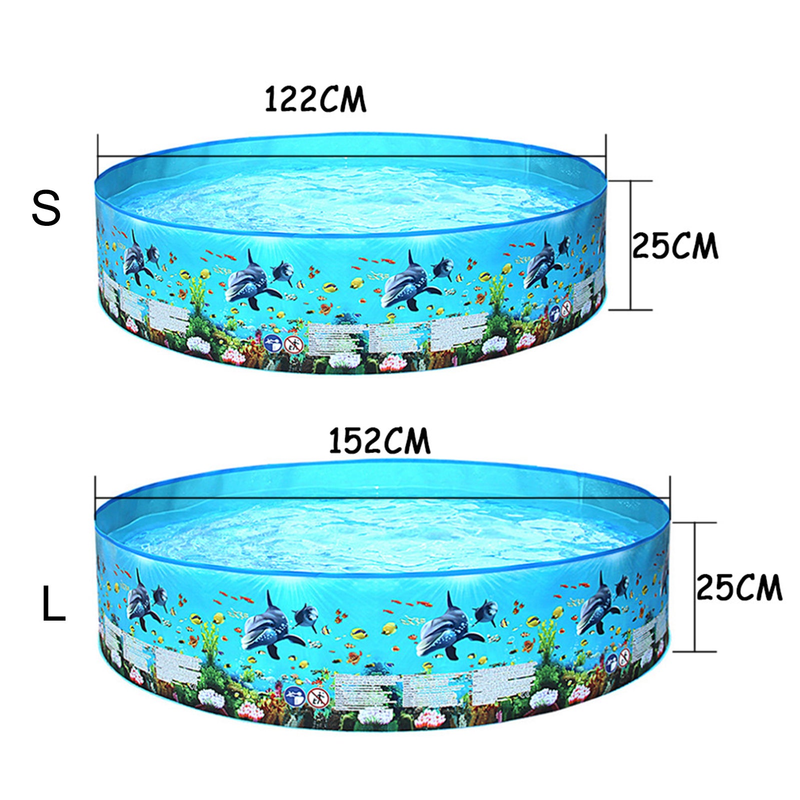 Inflatable Plastic Outdoor Kids Lounge Pool X6278