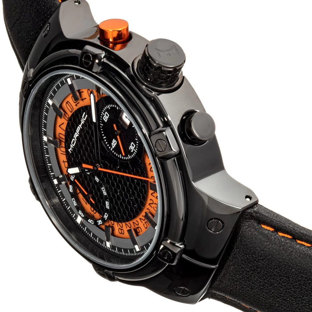 Quartz Orange Dial Men's Watch V628752