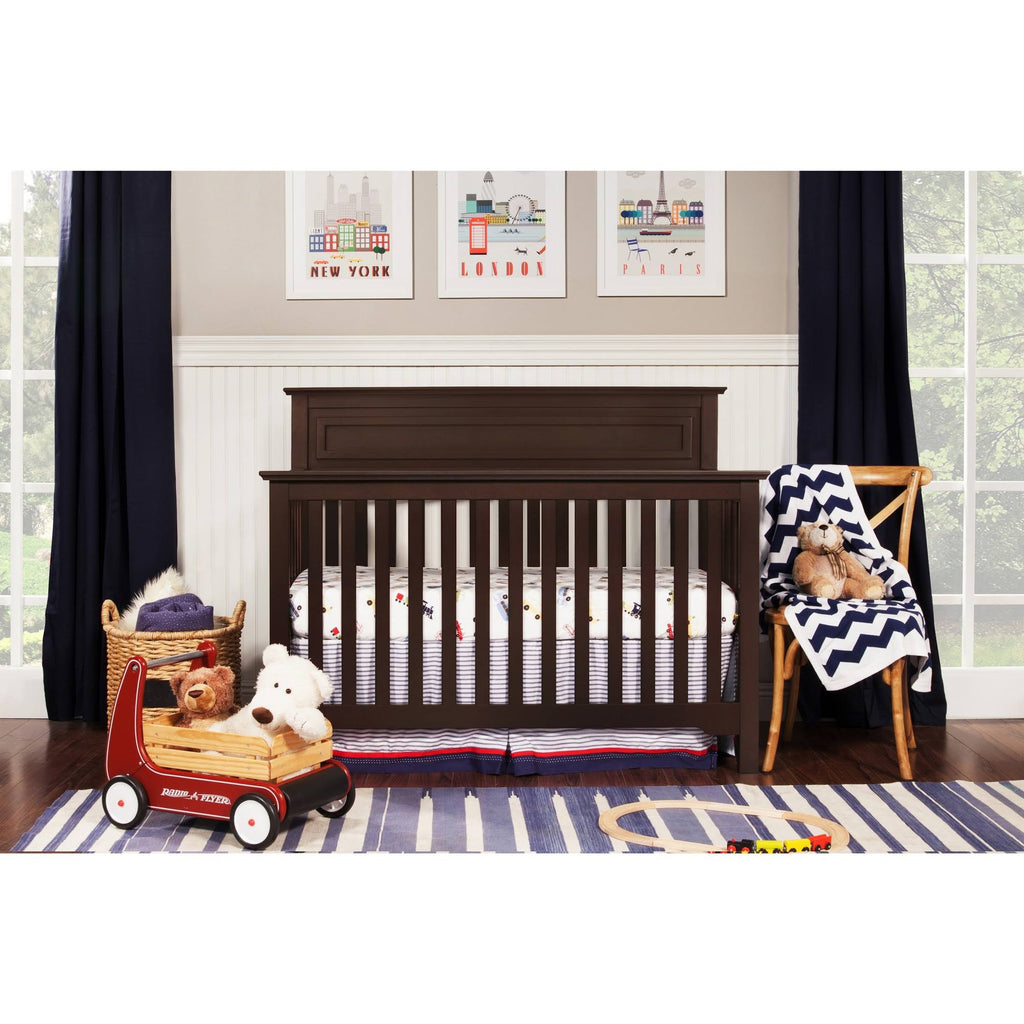 4-in-1 Convertible Crib Espresso W3673