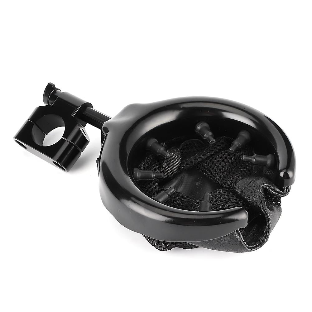 Black Motorcycle Cup Holder Drink Basket C632586