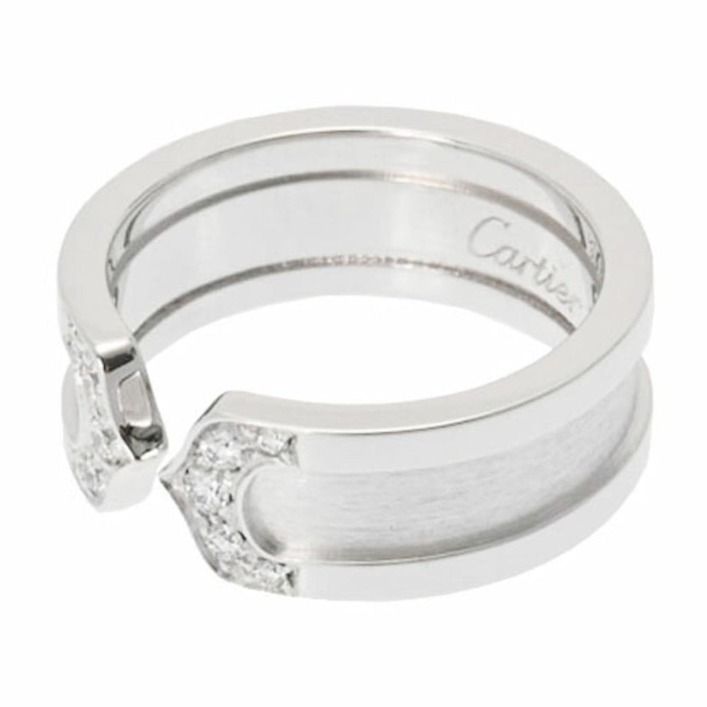 K18 White Gold Diamond Ring K80154
