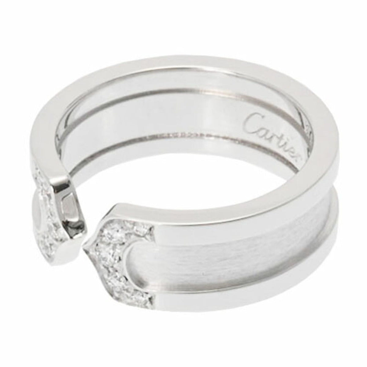K18 White Gold Diamond Ring K80154