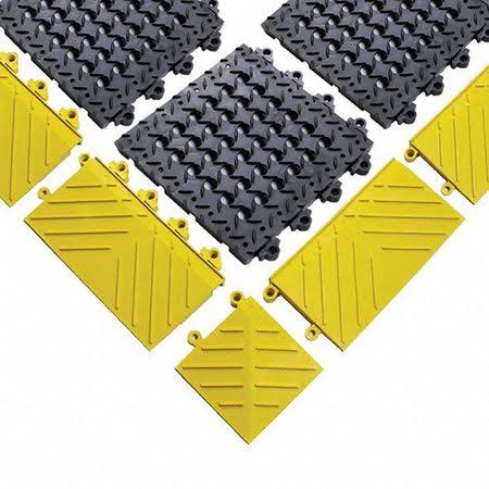 Black Interlock Drainage Runner S138