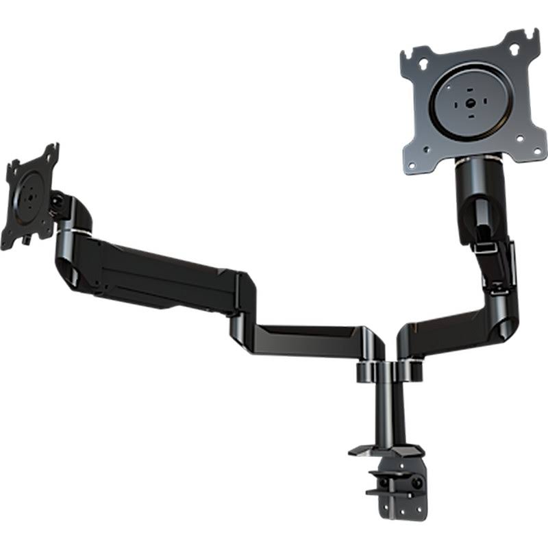 Dual Monitor Desktop Arm with Edge Clamp Mounting Base U59181
