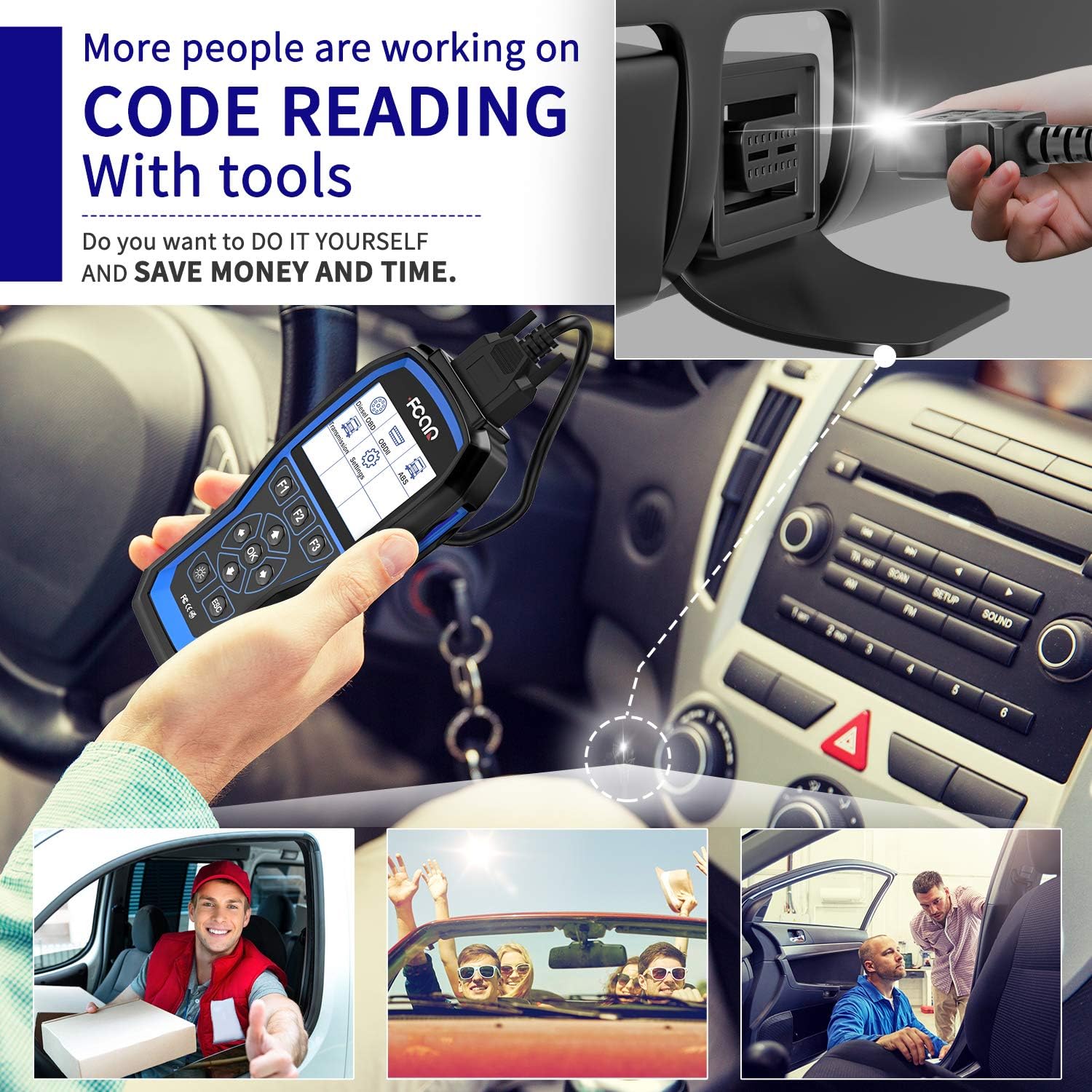 Heavy Duty Truck Scanner with ABS & Transmission Actuation Test D6619
