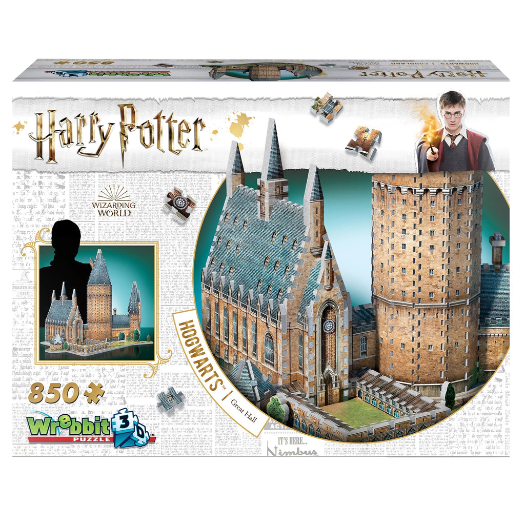 Harry Potter Hogwarts Castle 1,725 Piece 3D Jigsaw Puzzle Bundle Y396119