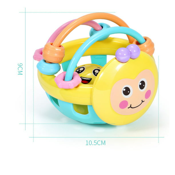 Silicone Rattle Ball Sensory Teether Toy X607248