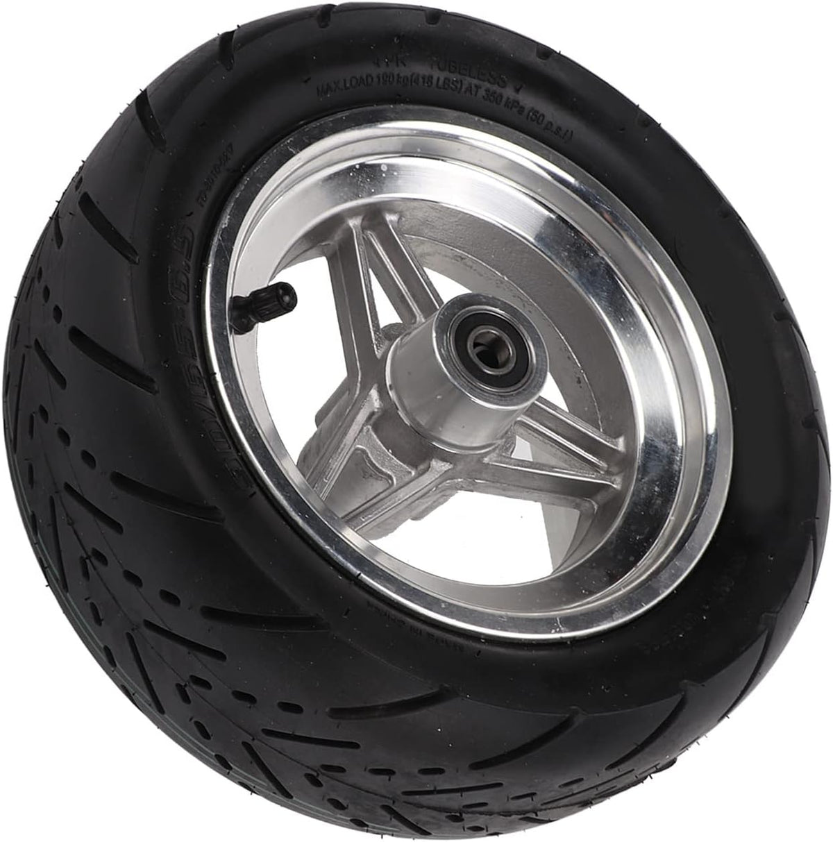 90/65-6.5 Tire with Stainless Steel Hub for Electric Scooters G76132