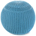 Blue Indian Pouf H471