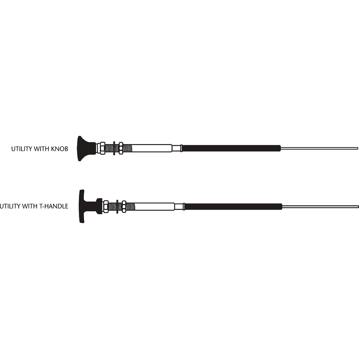 Cable Knob T Hand 15& J510657