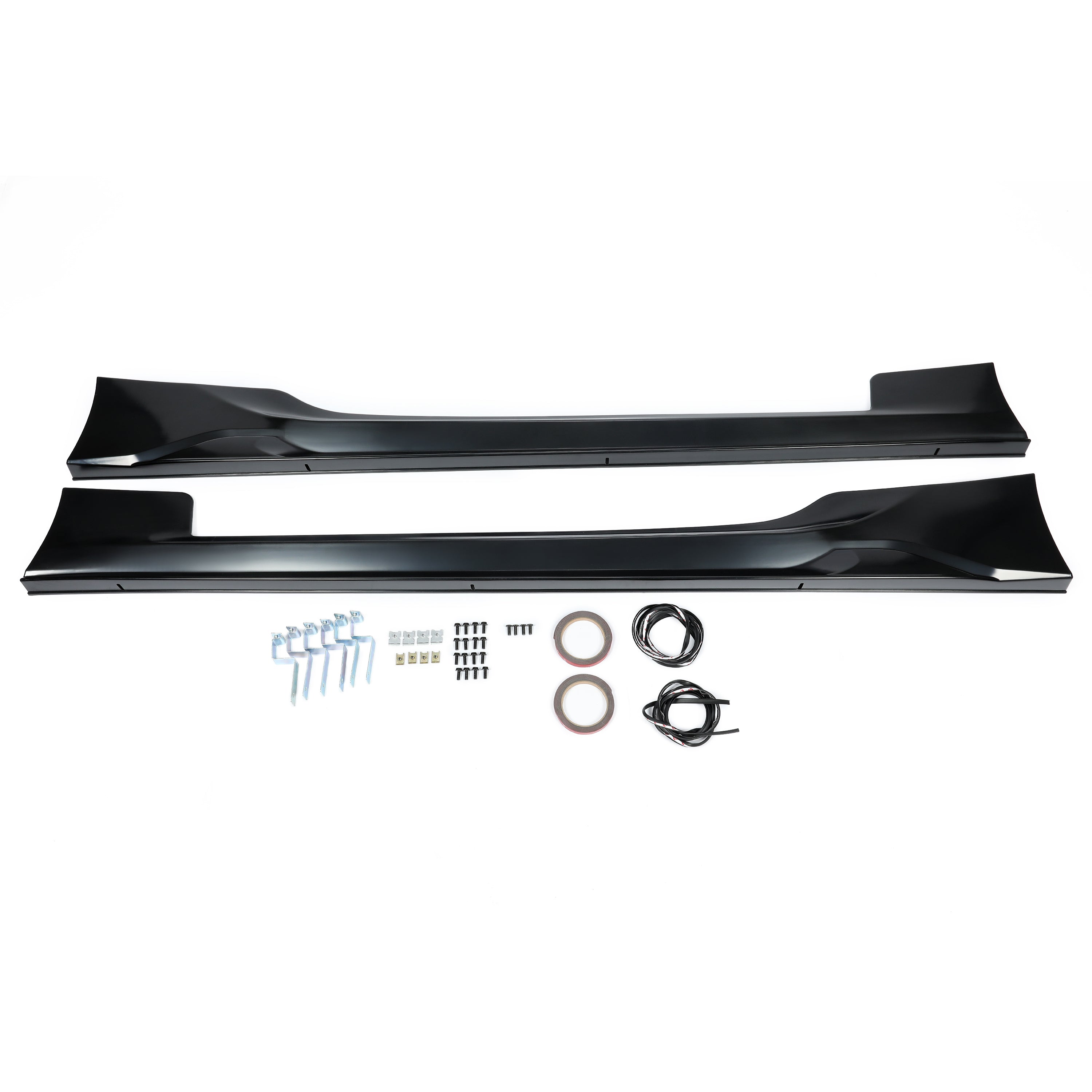 Black ABS Side Skirts for Subaru BRZ Scion FR-S Toyota 86 Coupe 2-Door N40908