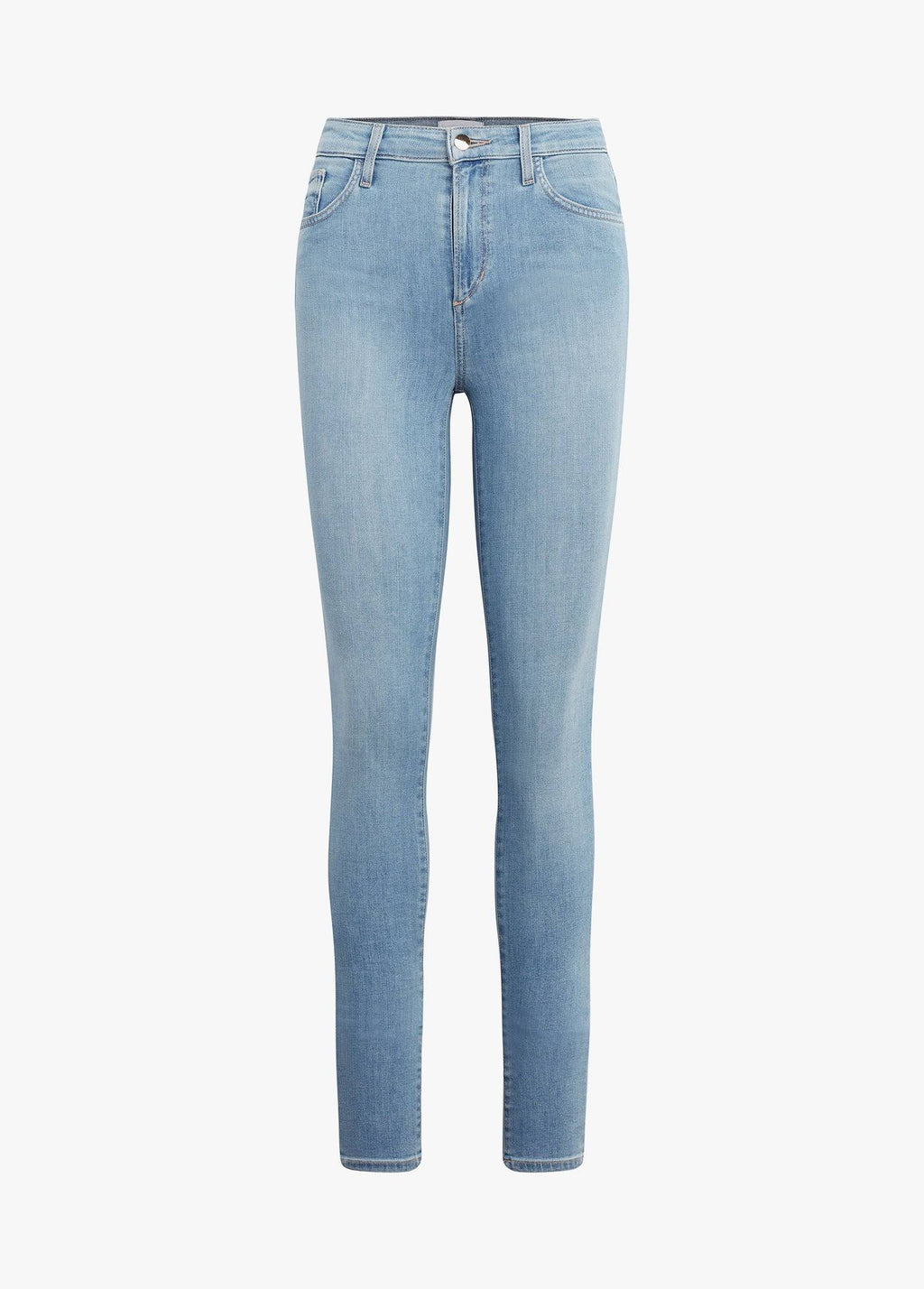 White High Rise Skinny Jeans M1779