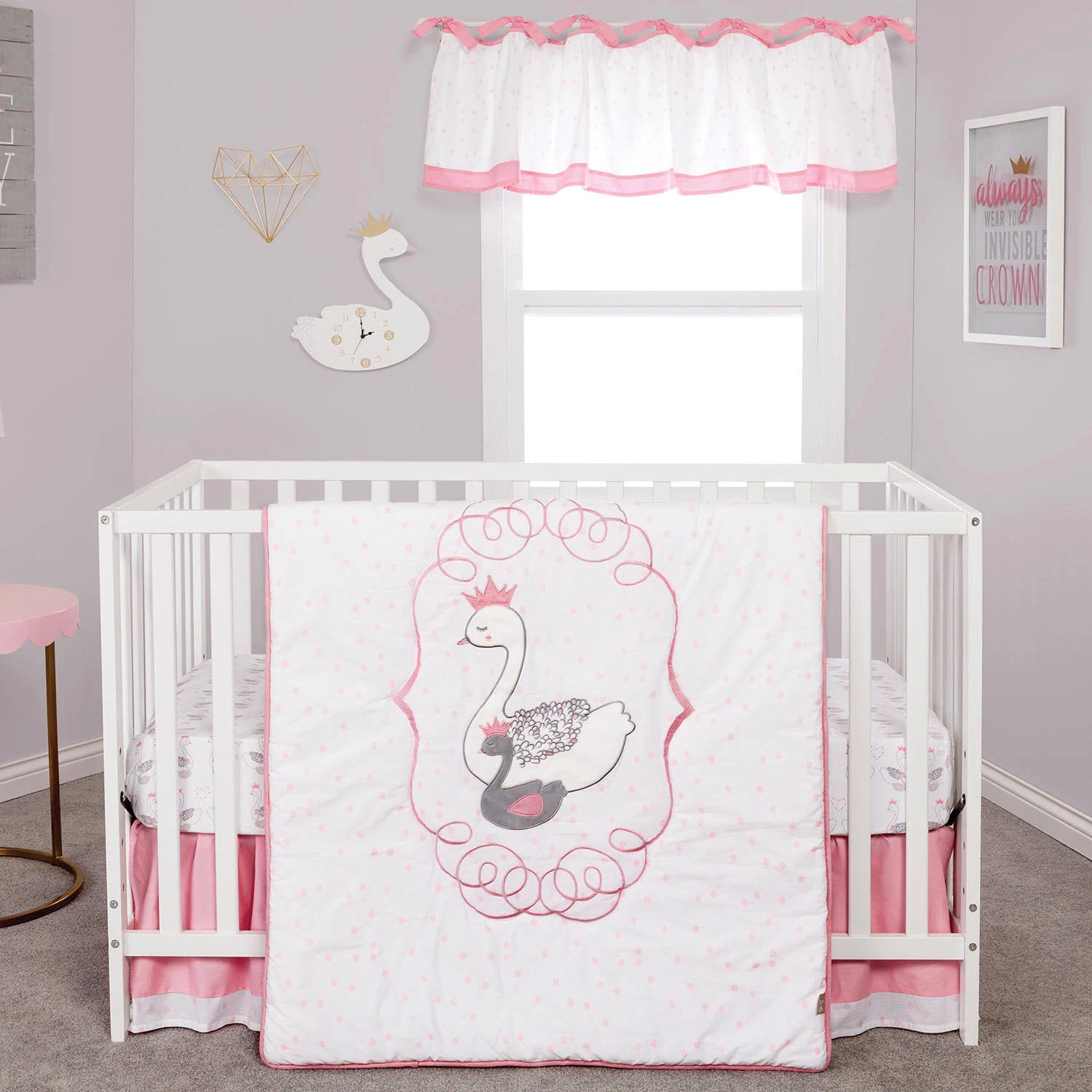4-Piece Crib Bedding Set L31998