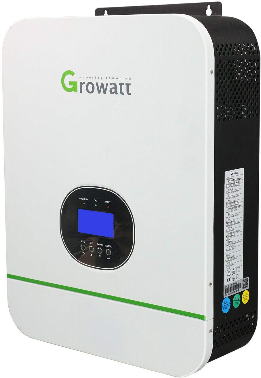 48V 3000W Off Grid Solar Inverter 110V 120V/240V Split Phase Pure Sine Wave Inverter with 80A MPPT Charge Controller Y944293
