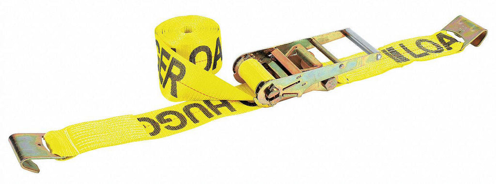 Ratchet Tie Down Strap, Poly, 30 ft. Q1999