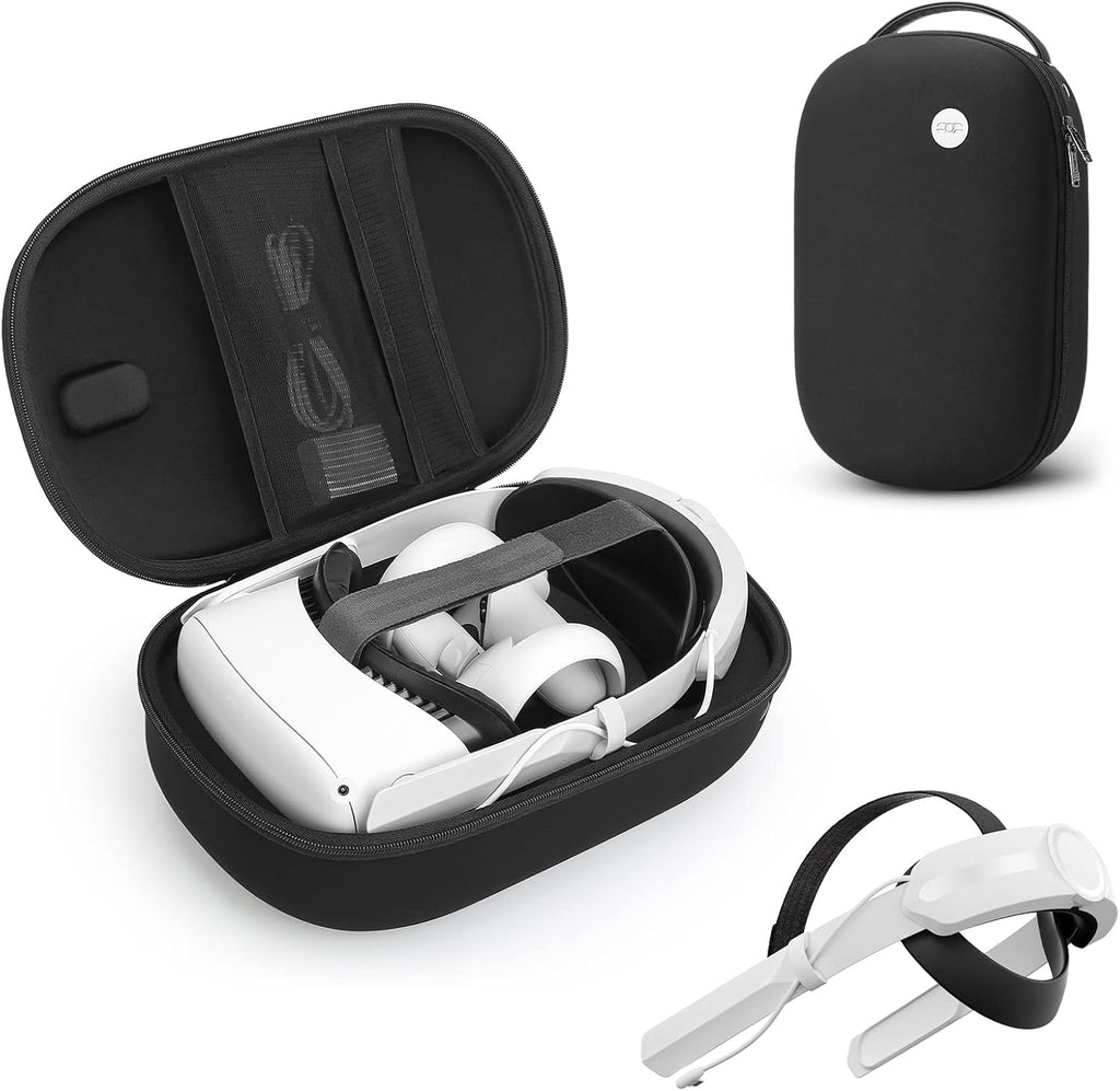 Elite Strap with Battery and Carrying Case for Oculus Quest 2 - Black M555825