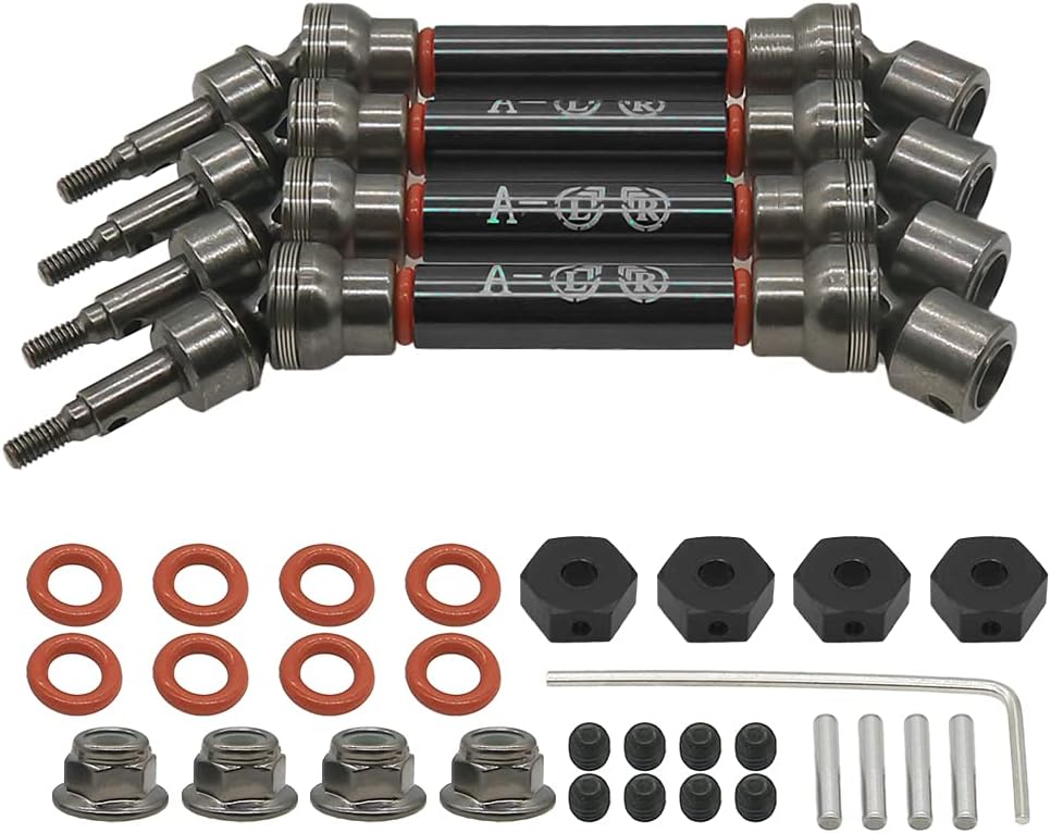 4Pcs Front Rear CVD Drive Shaft Set Dark Blue J999