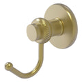 Satin Brass Robe Hook with Twisted Accents Z96786