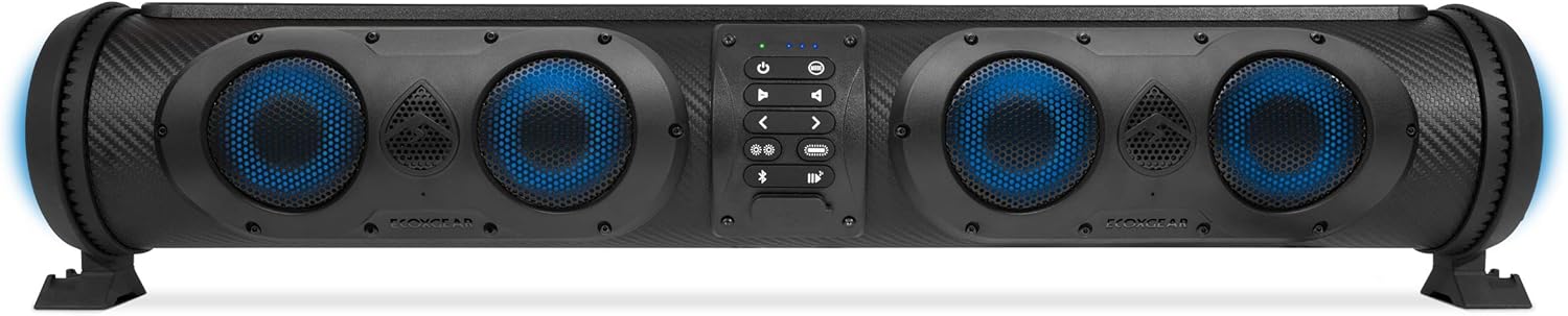 Waterproof Sandproof Bluetooth Speaker Soundbar with LED Lighting F4901