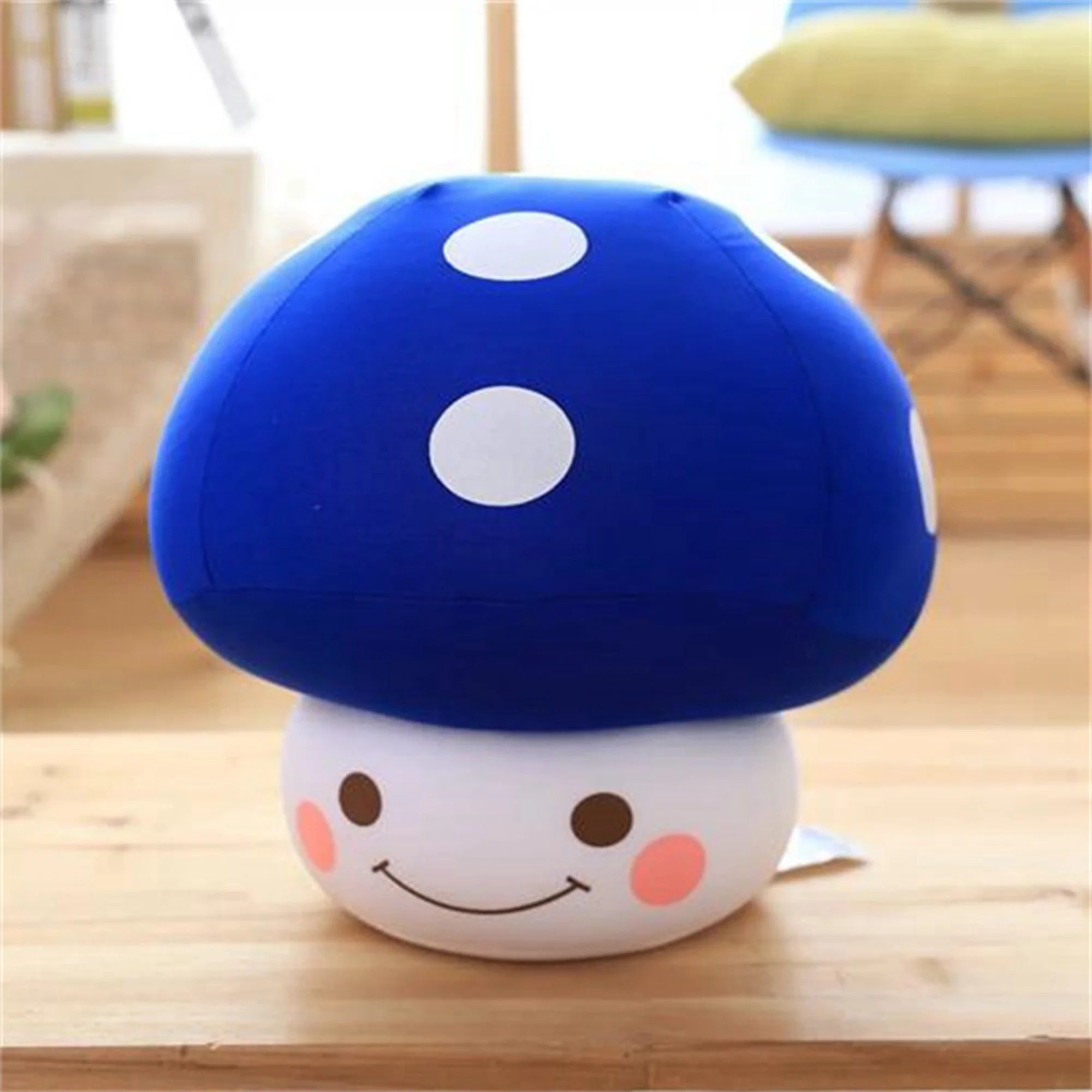 Mushroom Shaped Throw Pillow Plush Toy W513280