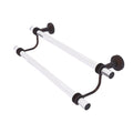 24 in. Double Towel Bar with Dotted Accents Venetian Bronze P448
