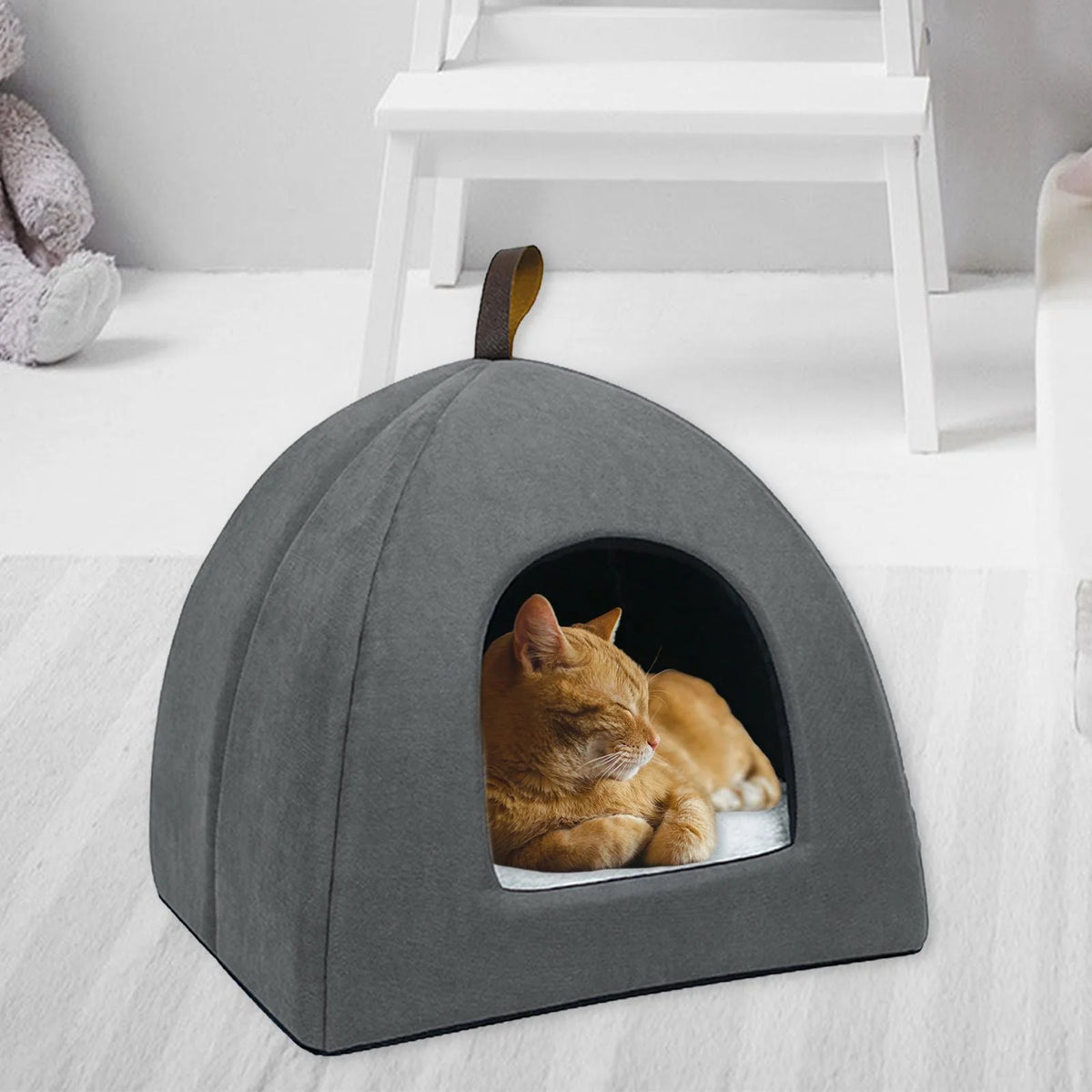 Gray Cat Nest Tent Y378944
