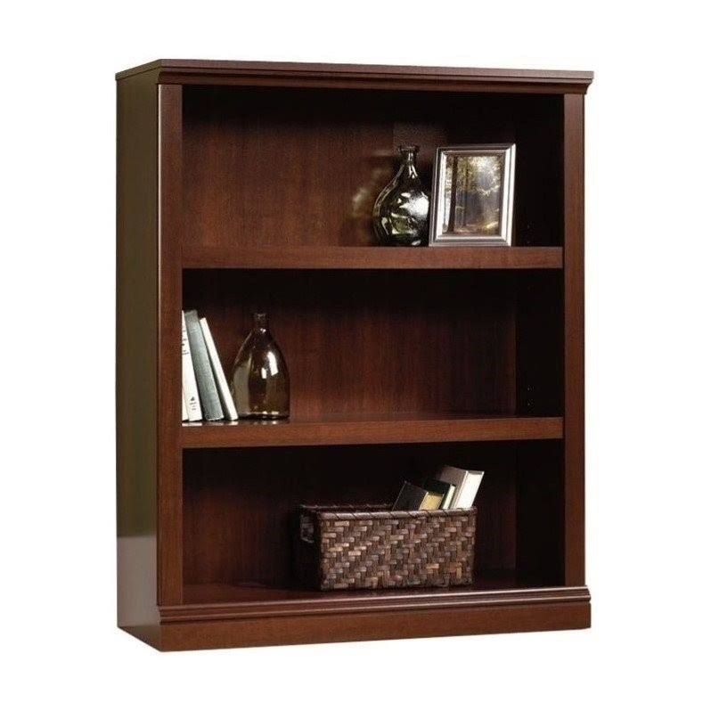 3 Shelf Bookcase in Select Cherry, Red R594