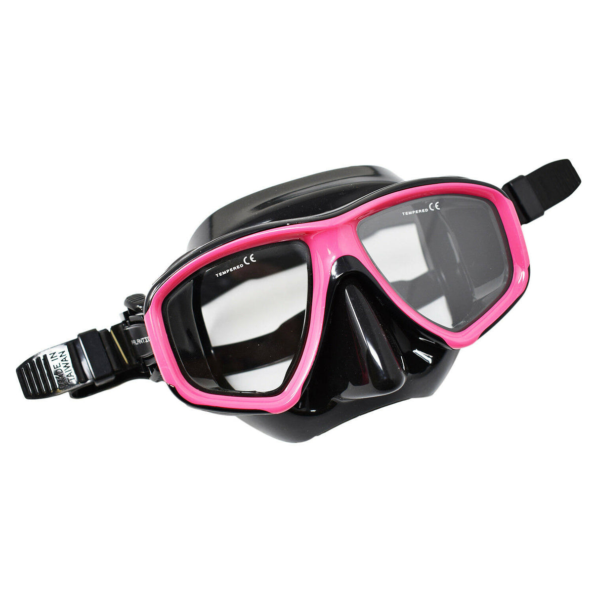 Black/Pink Dive Mask Prescription Optical Lenses T933431