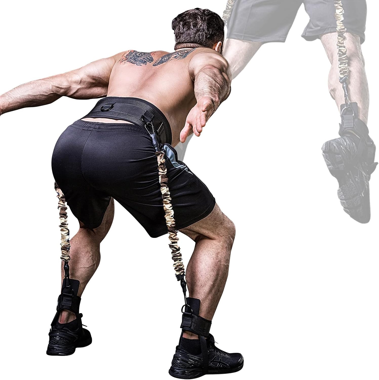 Vertical Jump Trainer Resistance Bands Set, Pack of 2 W45032