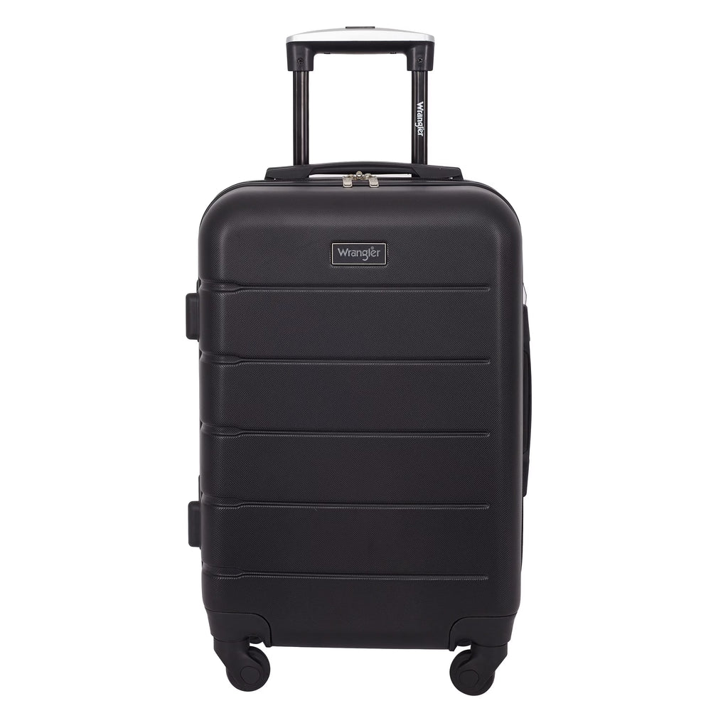 Black 20" Hard-Side Rolling Carry-on Luggage I42307