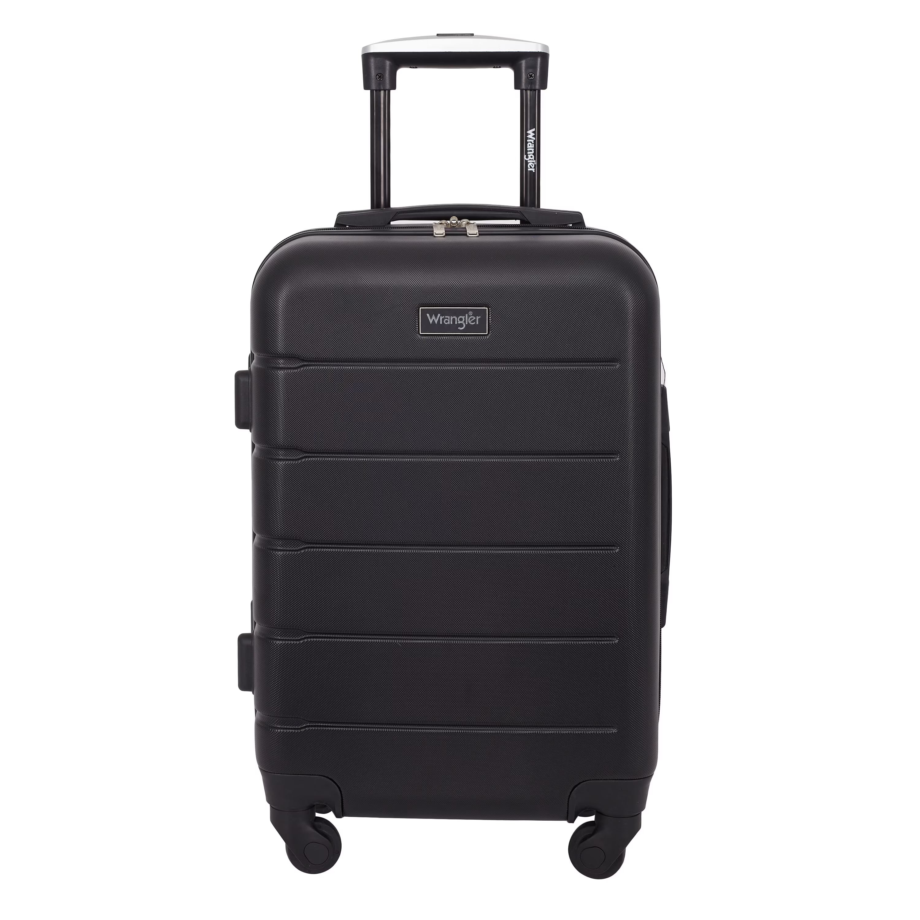 Black 20" Hard-Side Rolling Carry-on Luggage I42307
