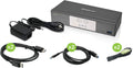 2-Port 4K UHD DisplayPort KVMP Switch with USB 3.0 Hub X283