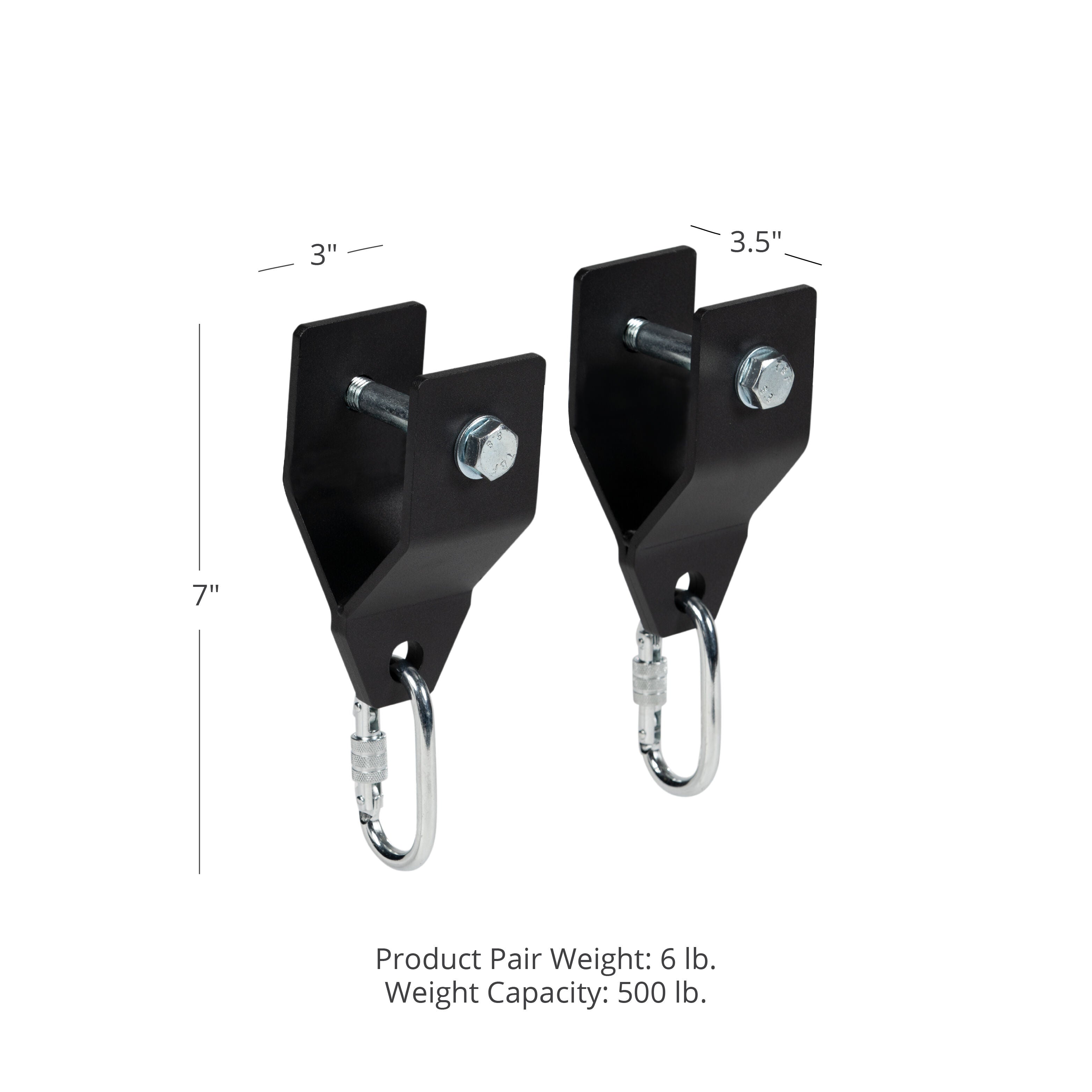 Pair of Shackles for Power Racks, 500 LB Capacity G45224