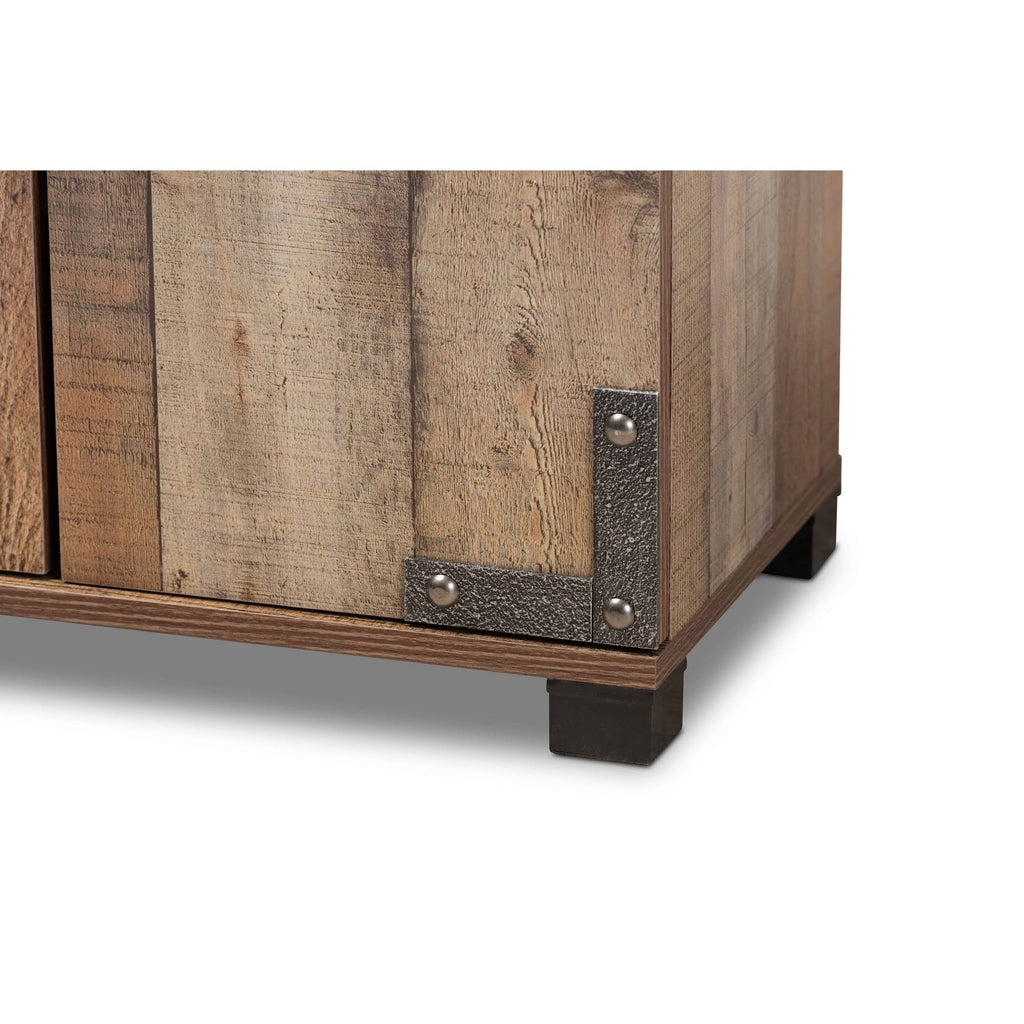 4-Door Wood Shoe Cabinet Z6169