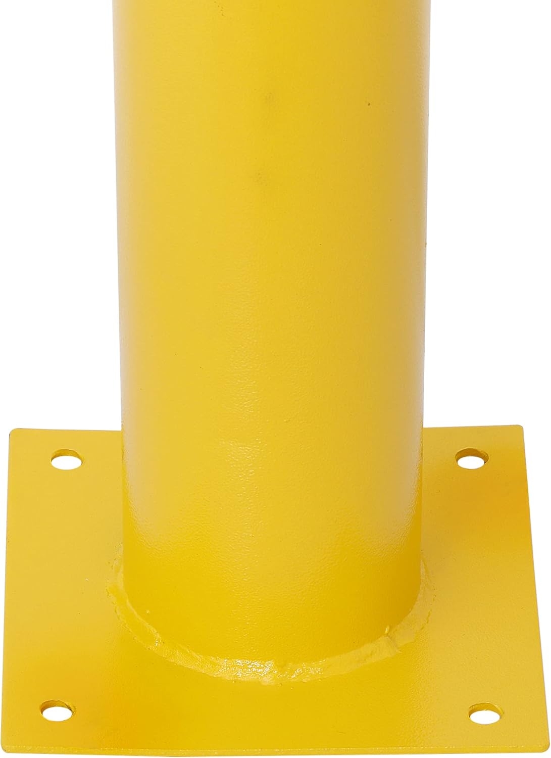 Yellow Powder Coat Safety Bollard Parking Post R1751