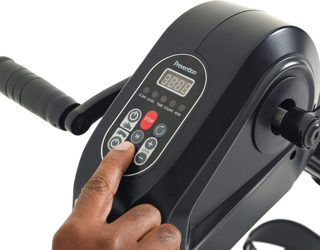Motorized Dual Hand and Foot Recovery Exerciser, Black/Grey B9158