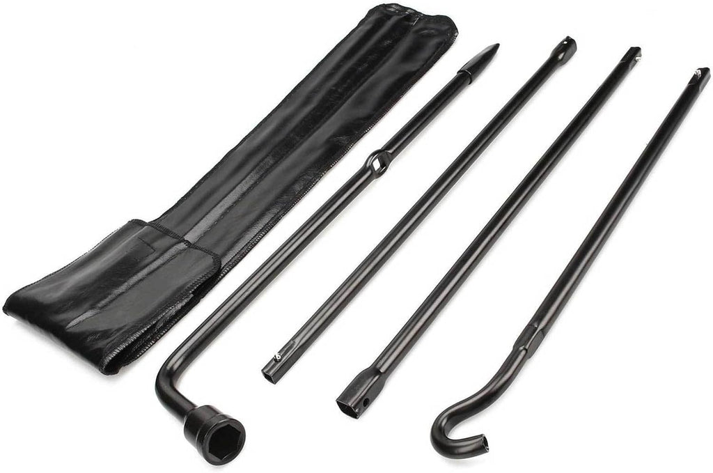 Spare Tire Tool Kit and 2 Ton Scissor Jack, Pack of 2 D7650