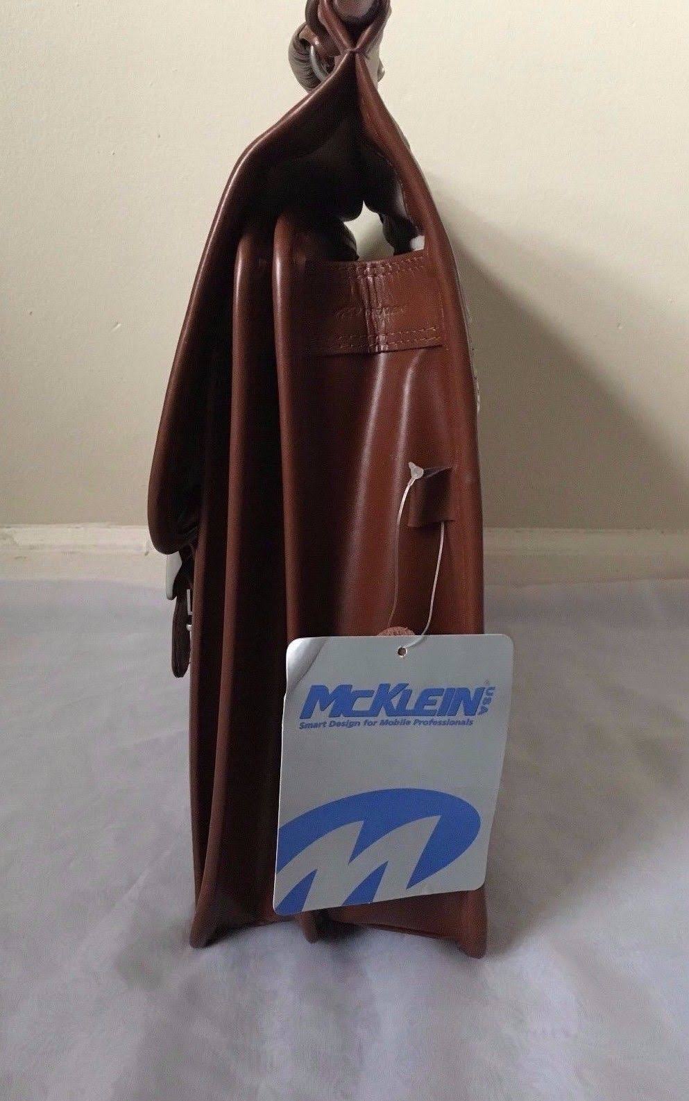 Brown Double Compartment Laptop Case P68219