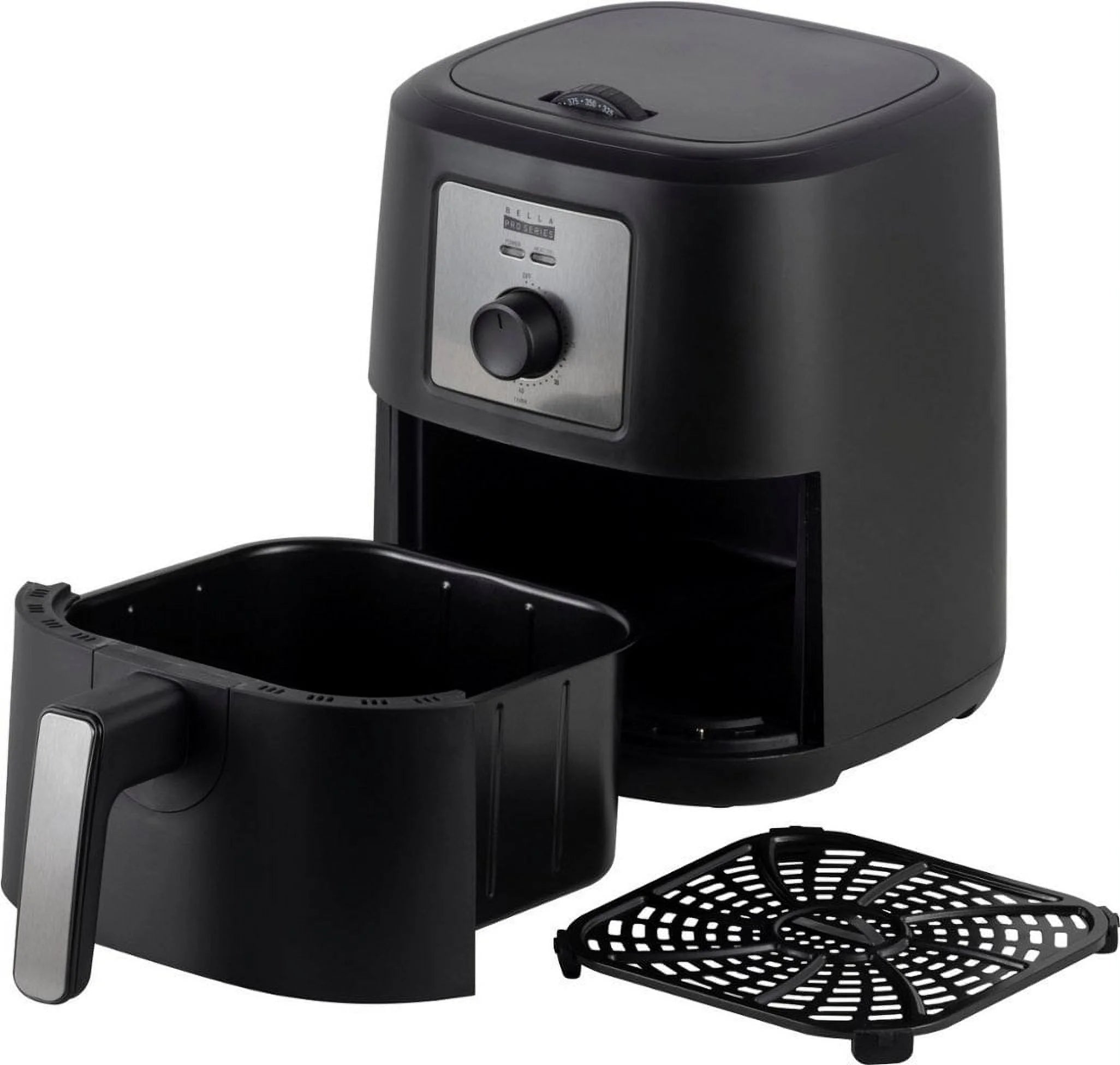 4.2-qt. Manual Air Fryer - Black L2197