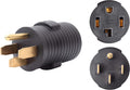 Compact 50 Amp 4 Prong Male Plug to 30 Amp Female Receptacle Power Cord Adapter B5958