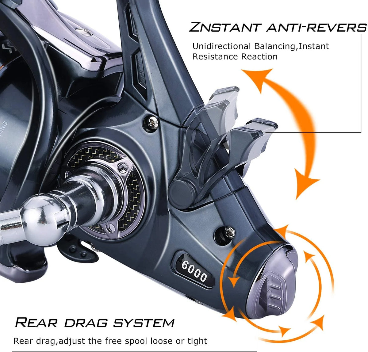 Spinning Reel 5+1BB Max Drag 28LB R28162