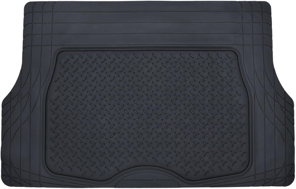 Heavy Duty Rubber Floor Mats (2 Front, 1 Liner & Cargo Mat) A169