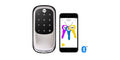 Satin Nickel Touchscreen Smart Door Deadbolt U260