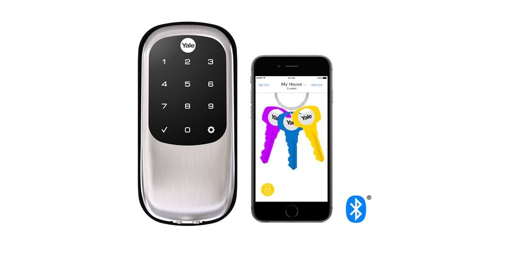 Satin Nickel Touchscreen Smart Door Deadbolt U260