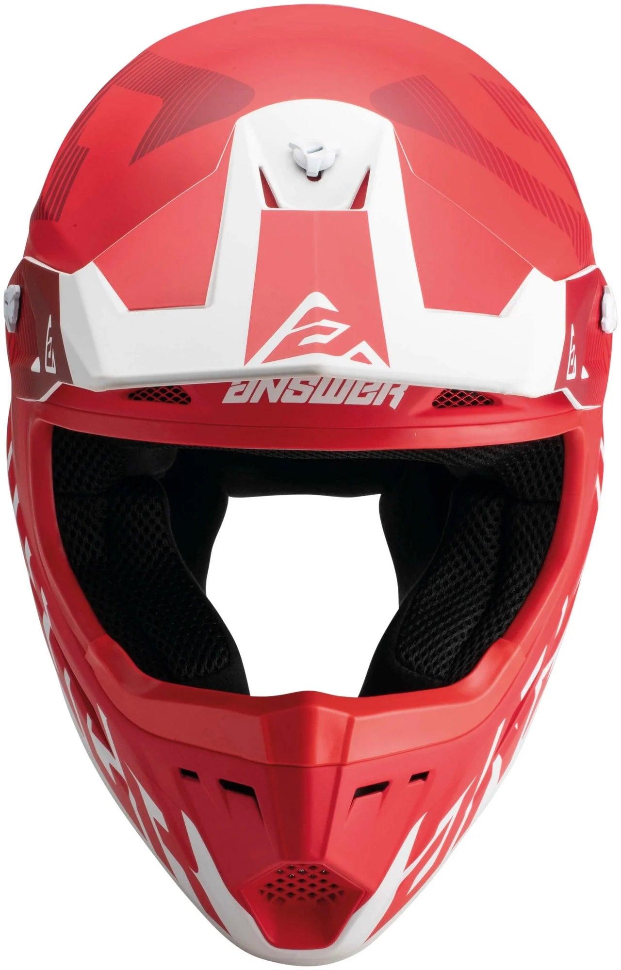 Red/White MX Offroad Helmet R933586