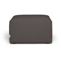 Castor Gray Outdoor Ottoman Q845