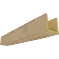 6x22W x 8x22H x 12&L 3-Sided Rough Sawn Faux Wood Ceiling Beam O9199