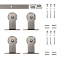 Satin Nickel Top Mount Barn Door Kit S9774