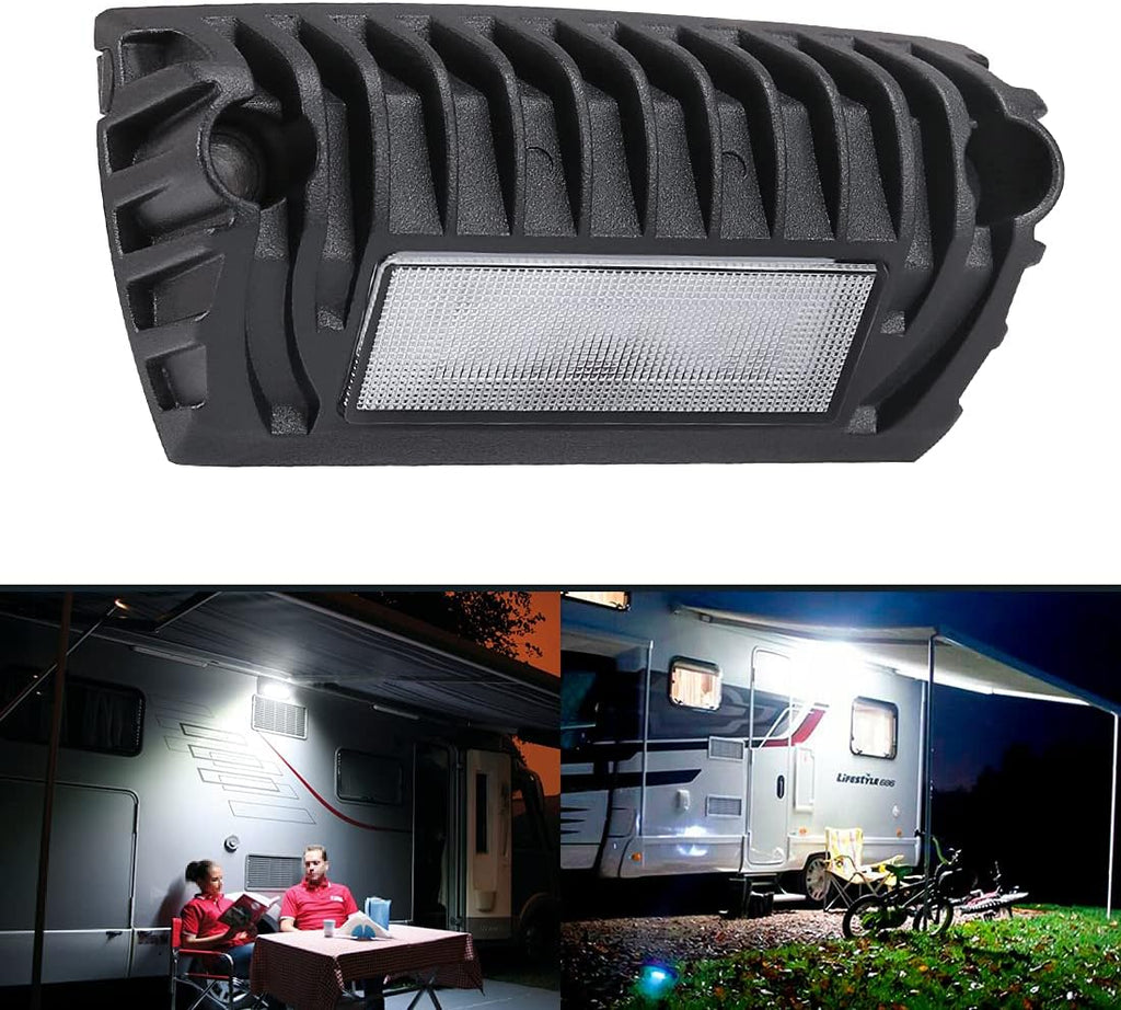 2 Pack 12V LED RV Ceiling Dome Lights with Touch Dimmer, Natural White 4000K Y136387