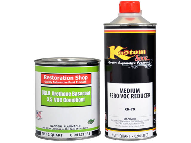 Transport Blue Low VOC Urethane Basecoat Car Auto Paint Kit W423280